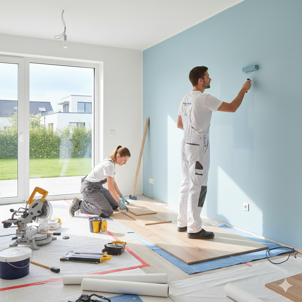 Handwerkliche Modernisierung und Renovierung in Bad Rappenau durch ProVerMa